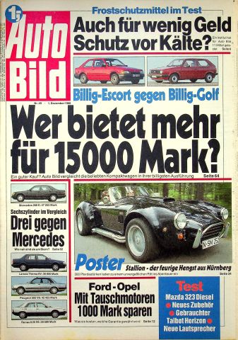 Deckblatt Auto Bild (49/1986)